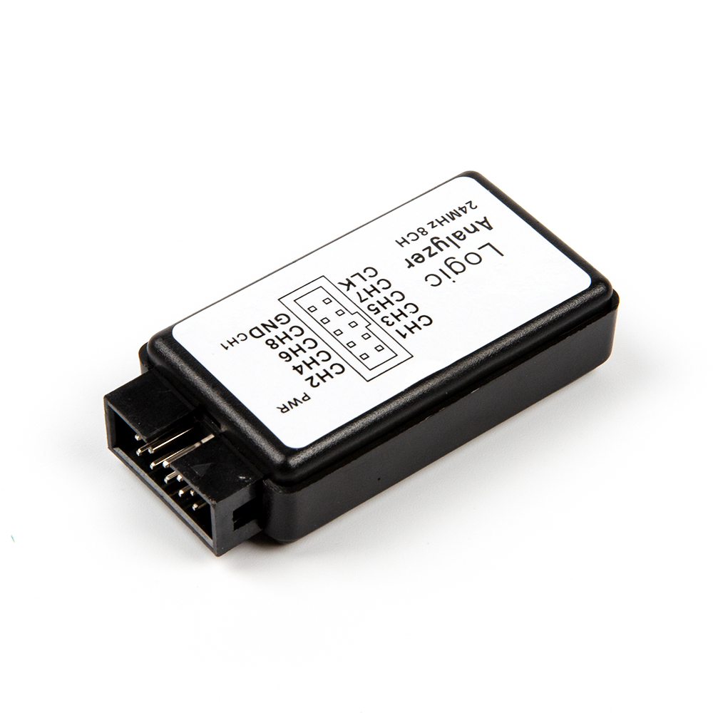 USB Логический анализатор 8-канальный, 24мГц